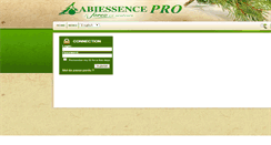 Desktop Screenshot of abiessencepro.com